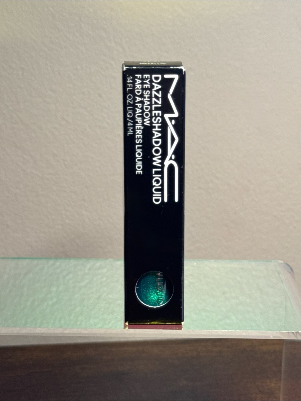 MAC Dazzleshadow Liquid Eyeshadow Telepathic Teal